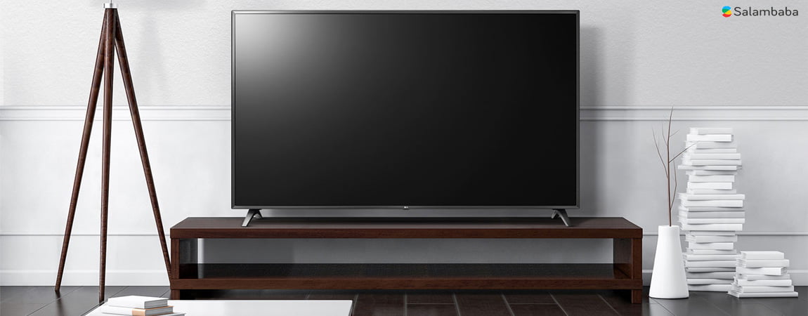 طراحی ساده و شیک تلویزیون ال جیUM7340PVA